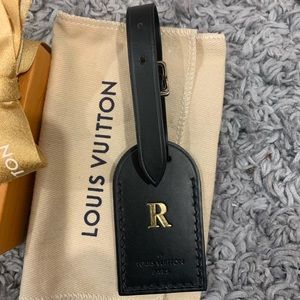 Louis Vuitton Luggage Tag - Black